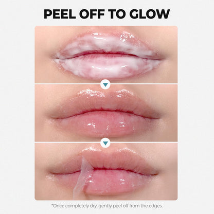 Siimunana Soothing Prep Lip Mask, Cooling Peel Off